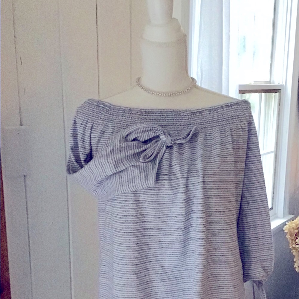 Lucky Brand off the shoulder shirt